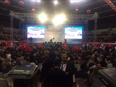 Bağcılar Spor Salonu Başbakan Binali Yıldırım Katılımıyla Sivaslılar Gecesi