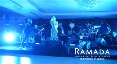 Ramada Merter Hotel Petek Dinçöz Konseri 2019 Yılbaşı Gecesi